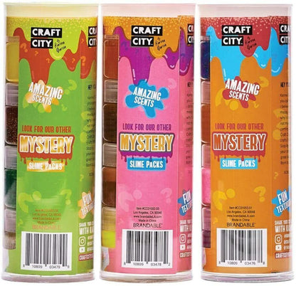 Craft City Karina Garcia Mystery Slime | Green | 4 Pack | Pre Made Slime