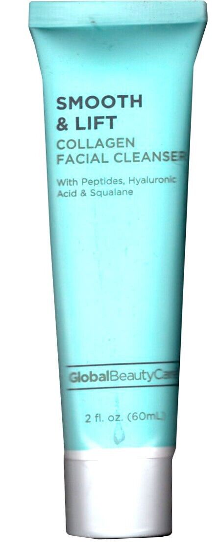 Global Beauty Care Smooth & Lift Collagen Facial  Cleanser with Peptides