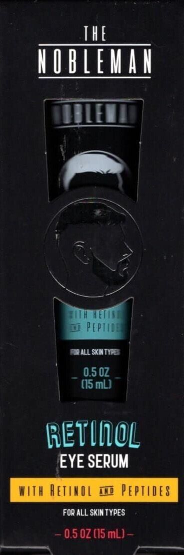 The Nobleman Retinol Eye Serum with Retinol and Peptides , 0.50 Ounce