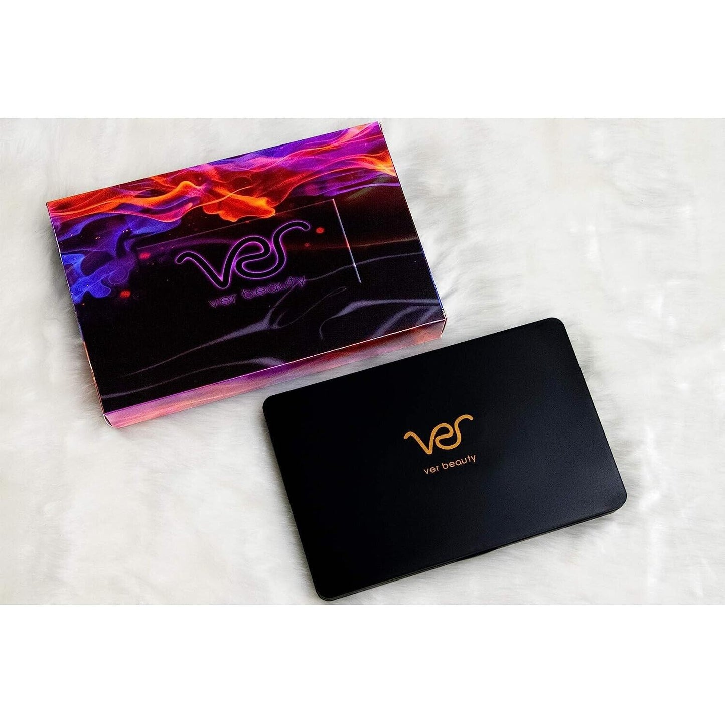 Ver Beauty Bittersweet 20 Colors Shimmer and Matte Professional, Black