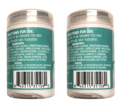 Whipped Body Butter - Lotus Flower & Bamboo 4fl oz. 118.3ml (Set of 2 Pack)
