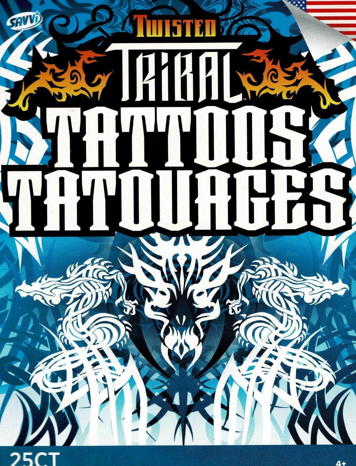 Savvi - Twisted Tribal - 25 Tattoos Tatouages