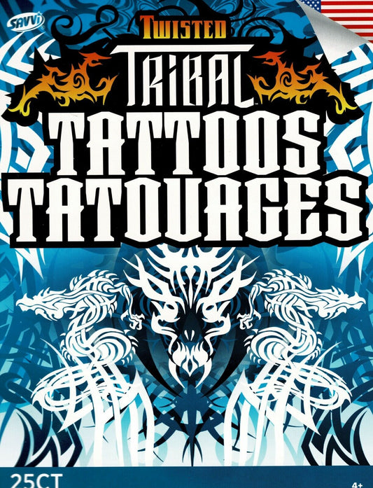 Savvi - Twisted Tribal - 25 Tattoos Tatouages