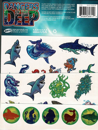 Savvi - Classic Tattoos - 25 Tattoos Dangers of the Deep