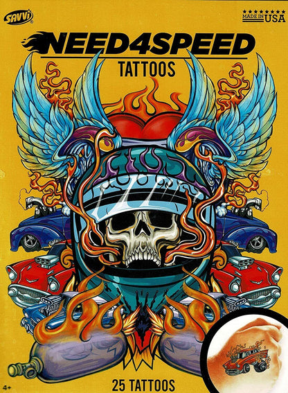 Savvi - Classic Tattoos - 25 Tattoos Need 4 Speed