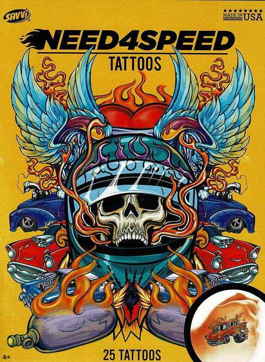 Savvi - Classic Tattoos - 25 Tattoos Need 4 Speed