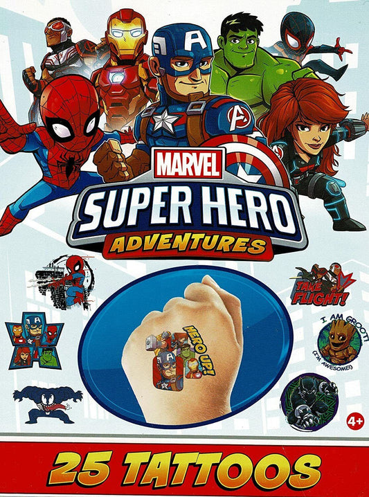 Savvi - Classic Tattoos - 25 Tattoos Super Hero Adventures
