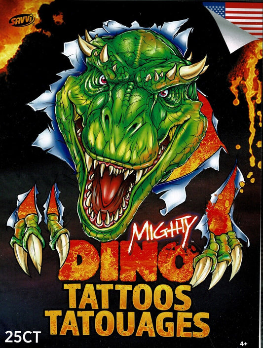 Savvi - Dino Mighty - 25 Classic Tattoos Tatouges