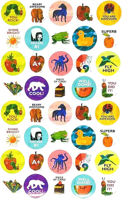 Leap Year World of Eric Carle 400+ Fun & Reward Sticker Booklet