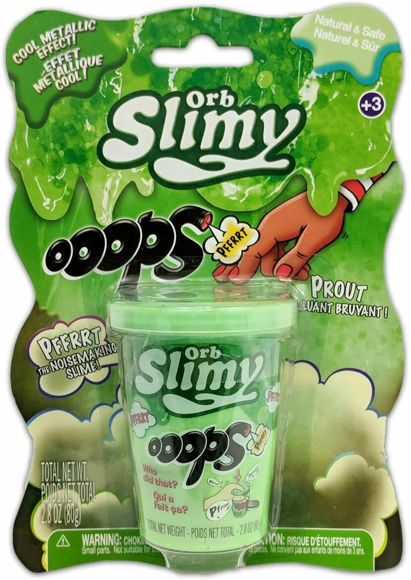 OrbSlimy Oops with Cool Metallic Effect (Green)