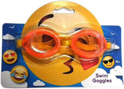 Swim Goggles & Beach Ball - Includes Repair Kit - Swim Time Fun! - (2 Pack)