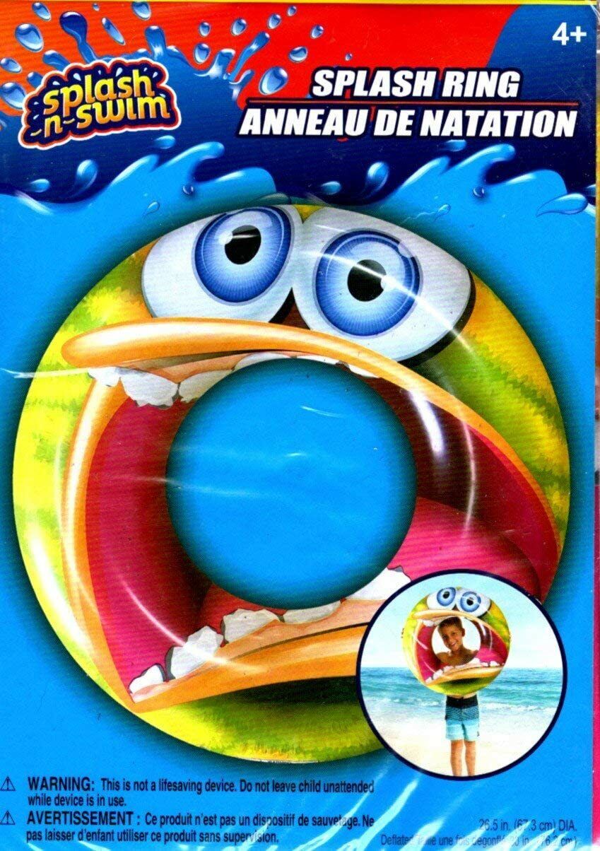 Splash-N-Swim - 26.5" Swim Ring - Swim Time Fun! - v8