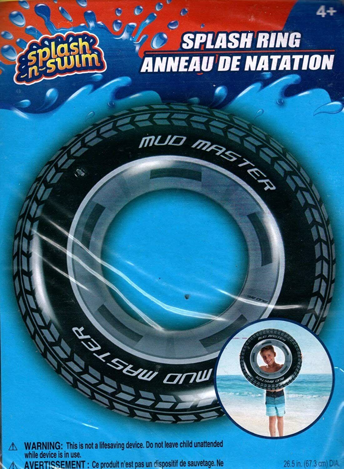 Splash-N-Swim - 26.5" Swim Ring - Swim Time Fun! - Swimming Ring