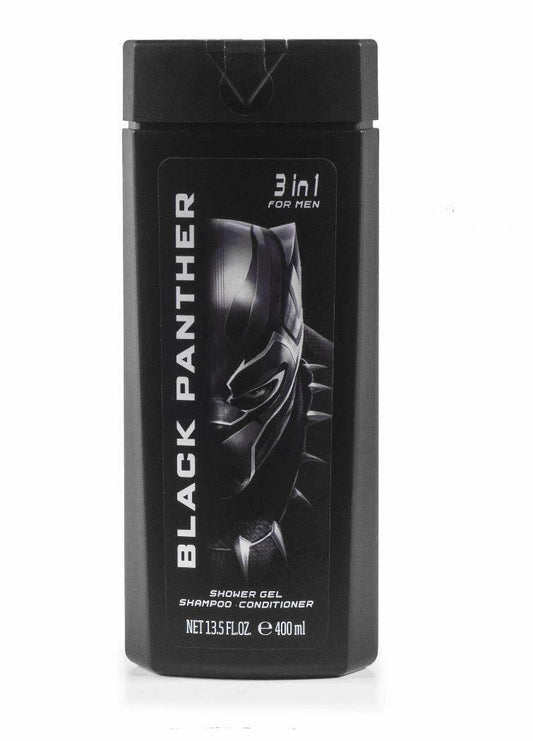 Black Panther 3 In 1 Shower Gel Shampoo Conditioner, 13.5 fl. oz.
