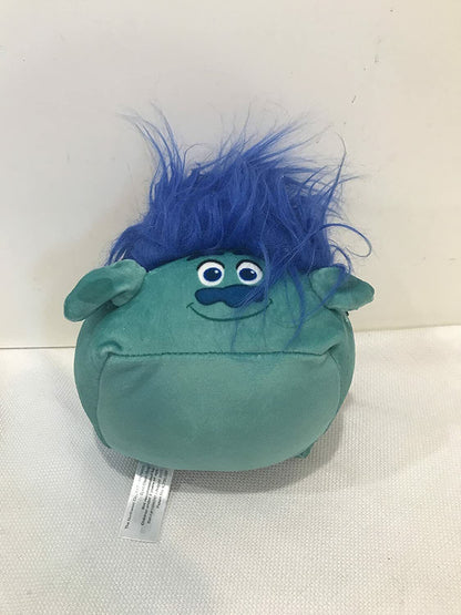 CubdCollectibles Plush Squish Mini Travel Pillow (Blue Troll)