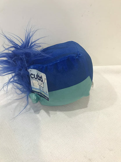 CubdCollectibles Plush Squish Mini Travel Pillow (Blue Troll)