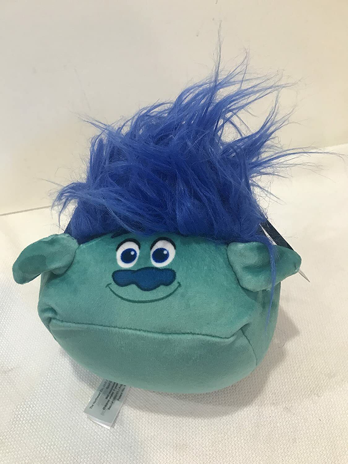 CubdCollectibles Plush Squish Mini Travel Pillow (Blue Troll)