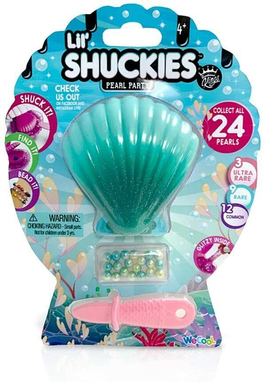 COMPOUND KINGS Lil’ Shuckies Pearl and Slime Toy Teal | Surprise Pearl for DIY M