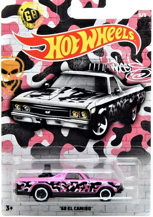 2020 HW Wal Mart Exclusive Camo Series 5/5 '68 EL Camino Die Cast Collectible