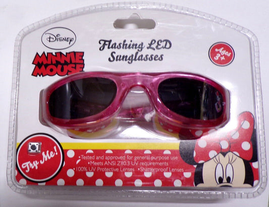 Disney Minnie Mouse - Flashing Led Sunglasses