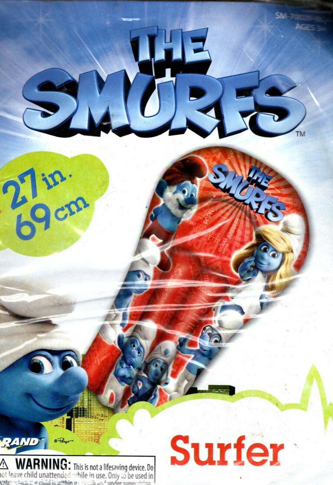The Smurfs Surfer - Surf Rider 27in