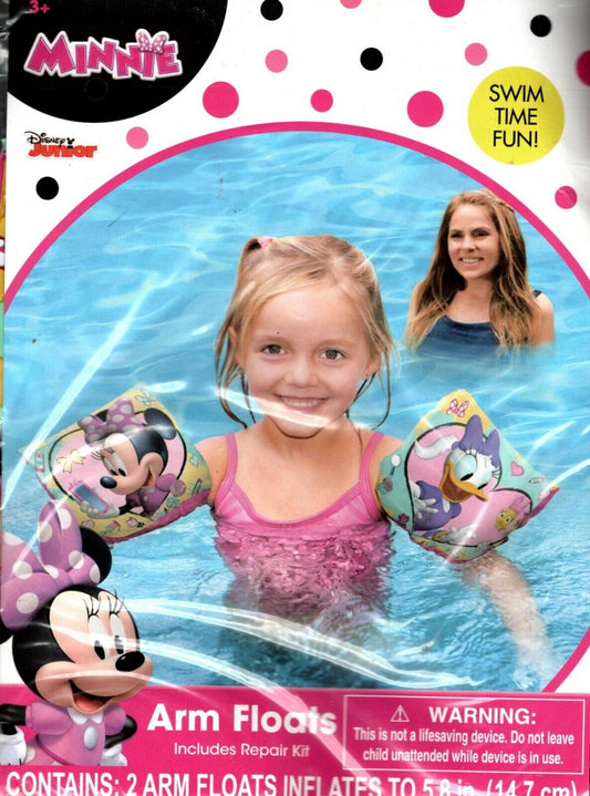 Disney Minnie - Arm Flats - Includes Repair Kit - Swim Time Fun!