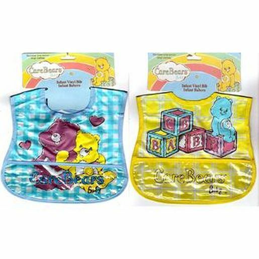Care Bears Vinyl Infant Baby Bib (Set of 2)