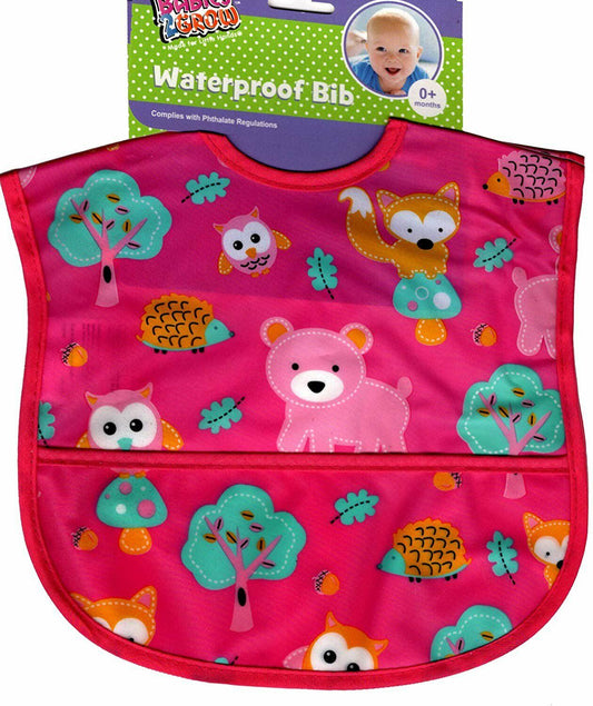 Babies 2 Grow - Waterproof Vinyl Infant Baby Bib - v3