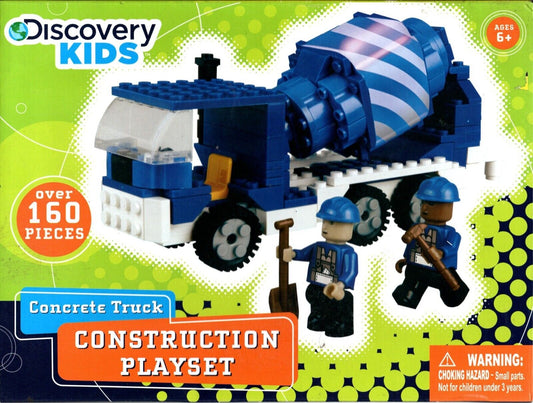 Discovery Kids Concrete Truck Construction Play Set New