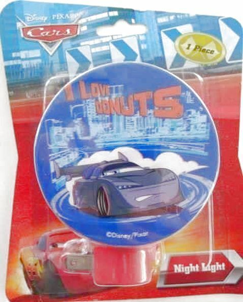 Disney Pixar Cars "I Love Donuts" Night Light