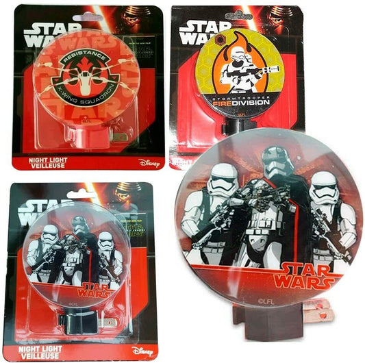 1Pc Star Wars Disney Night Light Kids Boys Room Lamp Decor Nightlight Child Gift