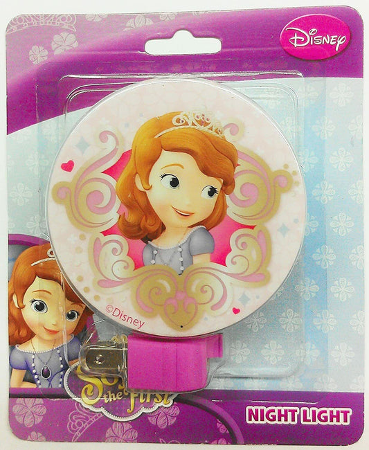 Disney Princess Sofia the First Kids Night Light (One Size, Pink)