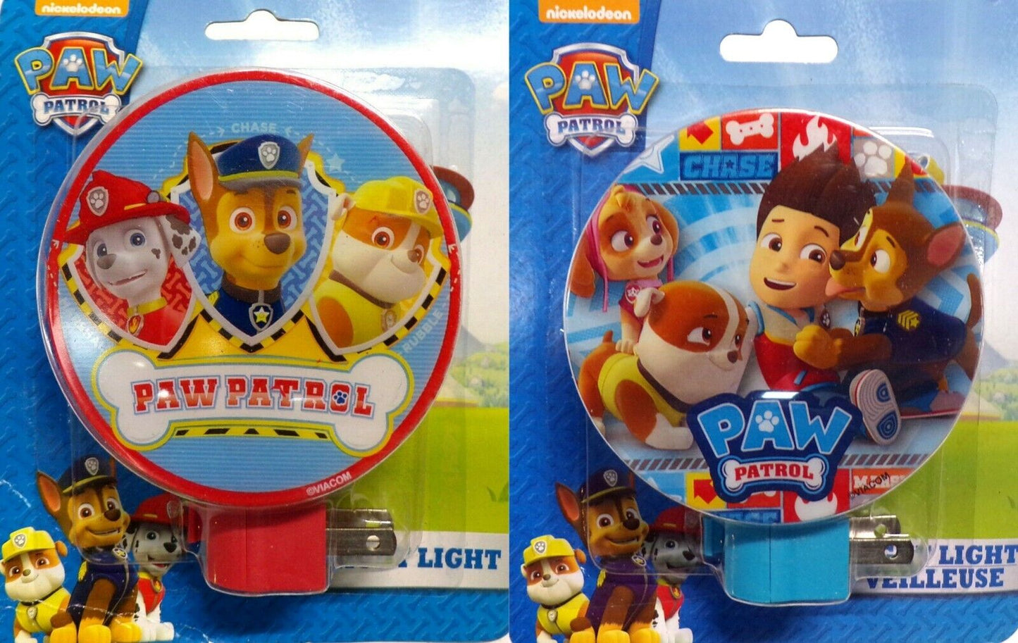 Nickelodeon Paw Patrol - Children Night Light (Set of 2)