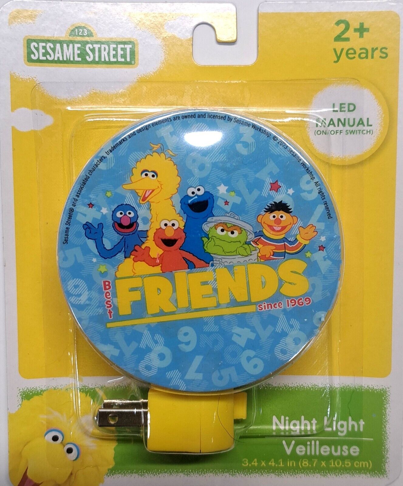 Sesame Street - Night Light 2+ years (Set of 3 Pack)