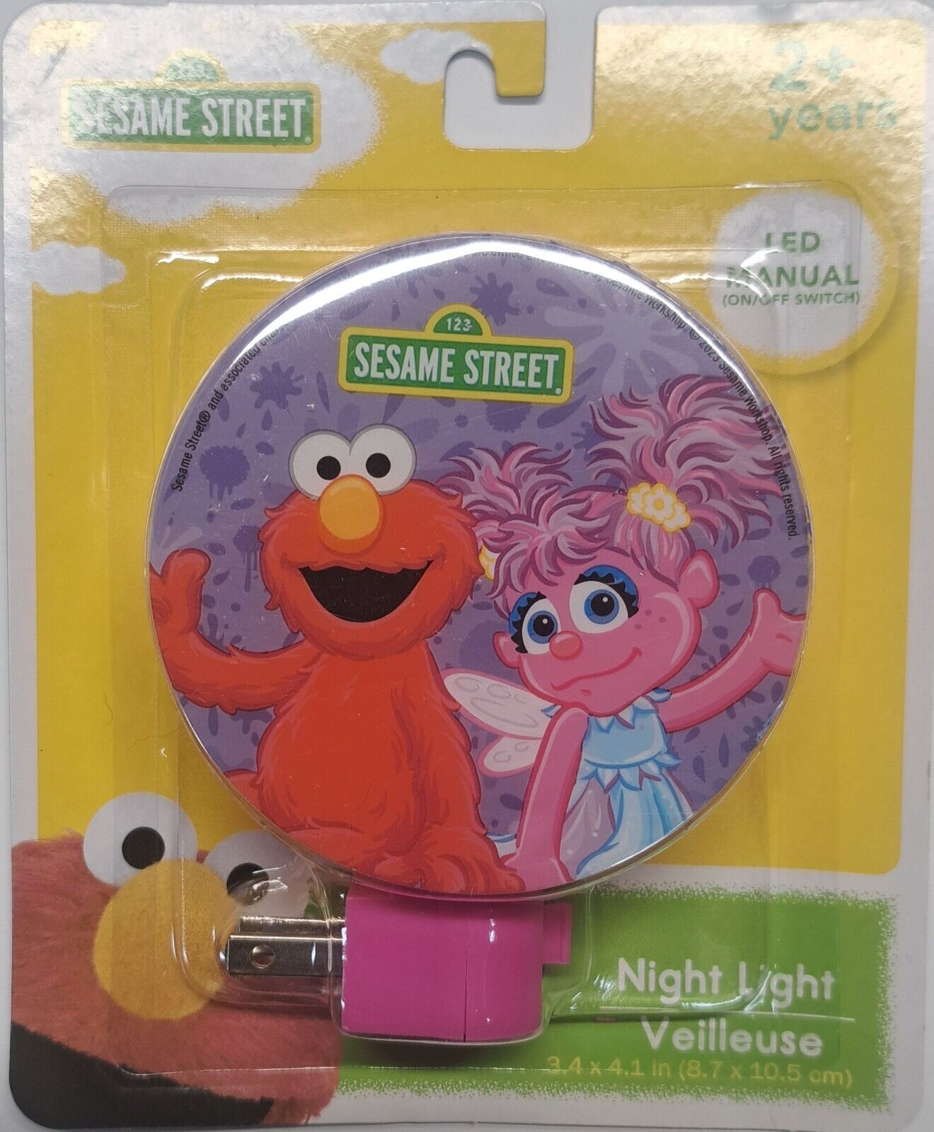 Sesame Street - Night Light 2+ years (Set of 3 Pack)