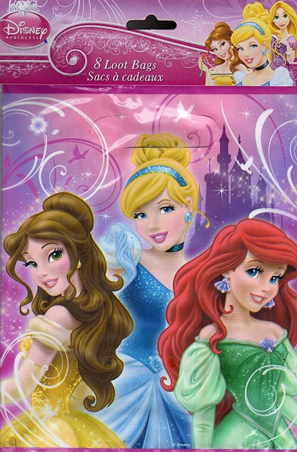 Disney Princess Deluxe Kit (Serves 8) Mega Pack (Total of 77 Pieces)