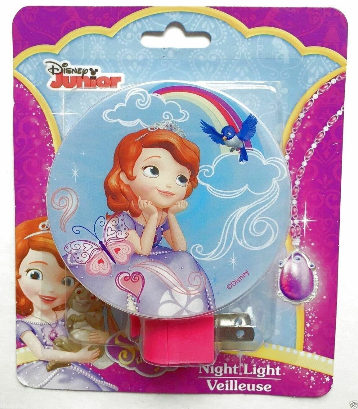 Disney Junior Princess Sofia The First Night Light Variety (Light Pink)