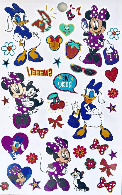 Disney Junior Minnie Mouse Bowtique Over 140 Temporary Tattoos Booklets Set of 2