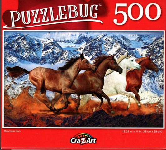 Moutain Run - 500 Pieces Jigsaw Puzzle