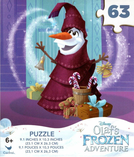 Olaf's Frozen Adventure - 63 Pieces Jigsaw Puzzle - v3