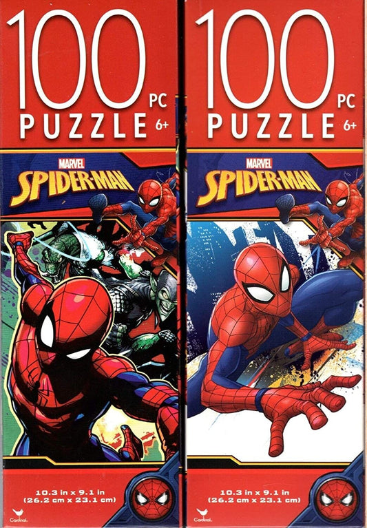 Marvel Spider - Man - 100 Piece Jigsaw Puzzle (Set of 2) - v6