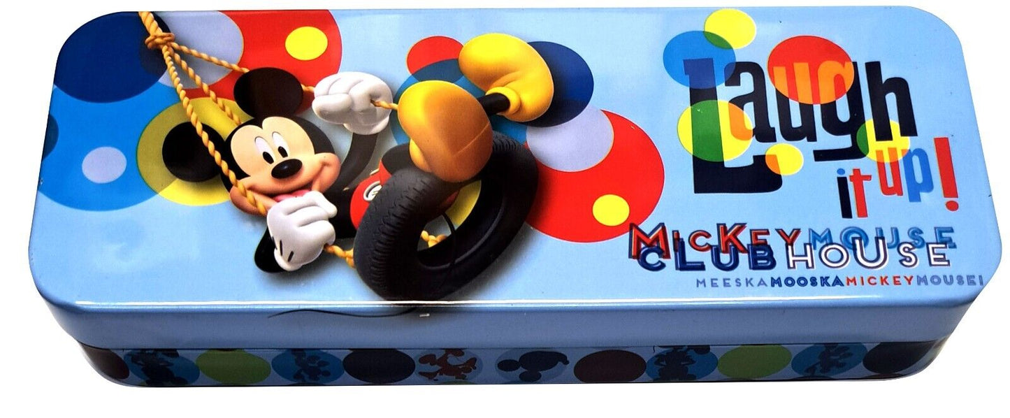 Disney Mickey or Minnie - Tin Pencil Case Storage School Supply
