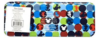 Disney Mickey or Minnie - Tin Pencil Case Storage School Supply