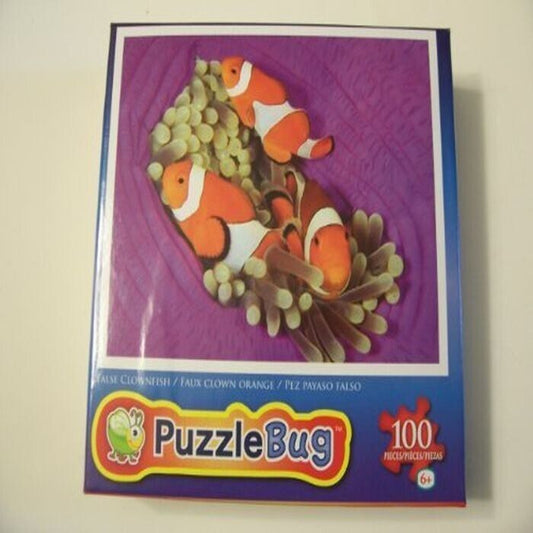 100 Piece Jigsaw Puzzle - False Clownfish