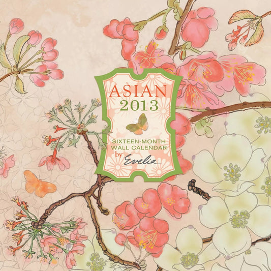 Evelia - Asian 2013 Linen Wall Calendar