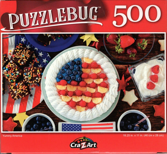 Yummy America - 500 Pieces Jigsaw Puzzle