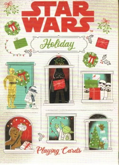 Star Wars Holiday Christmas Themed Deck of Playing Cards NEW