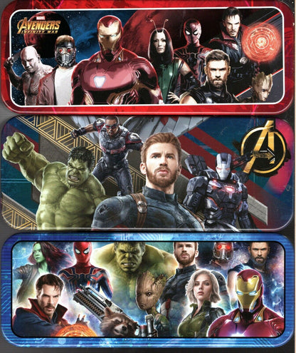 Marvel Avengers - Metal Tin Case Pencil Box Storage