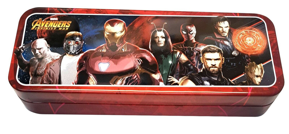 Marvel Avengers - Metal Tin Case Pencil Box Storage