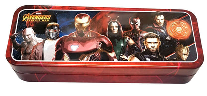 Marvel Avengers - Metal Tin Case Pencil Box Storage